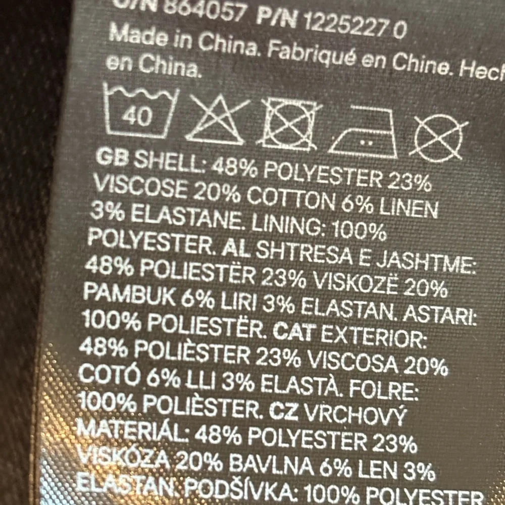 H & M Charcoal Gray Zip-Up Jacket